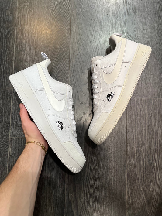 Nike Air Force 1 Cut Out White Grey