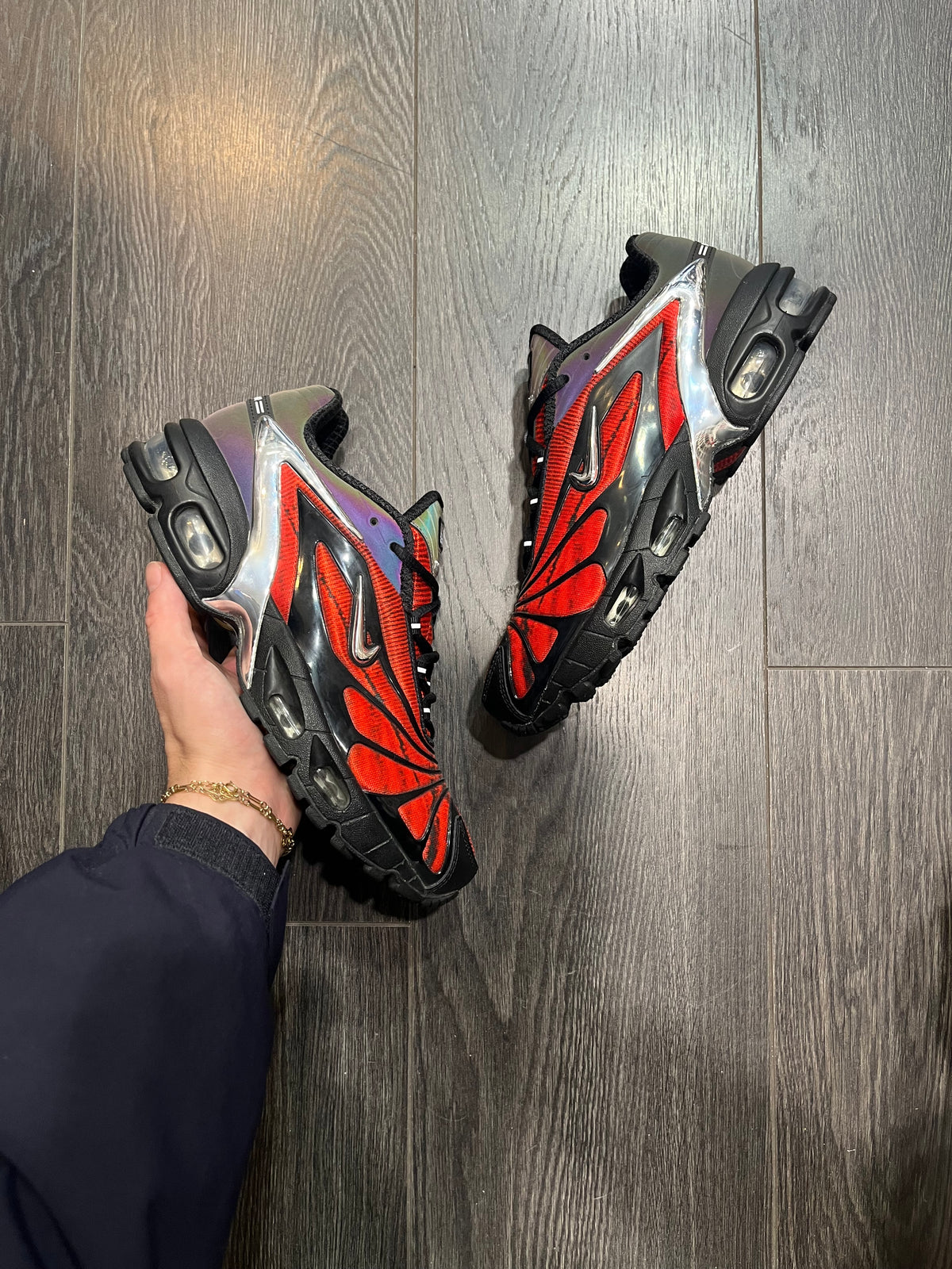 Nike Tailwind Skepta Chrome Red