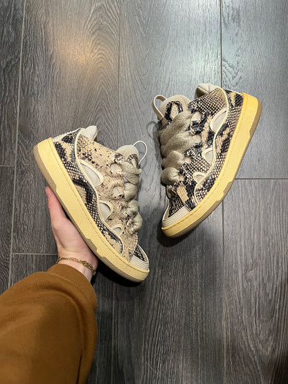 Lanvin Curb Snakeskin