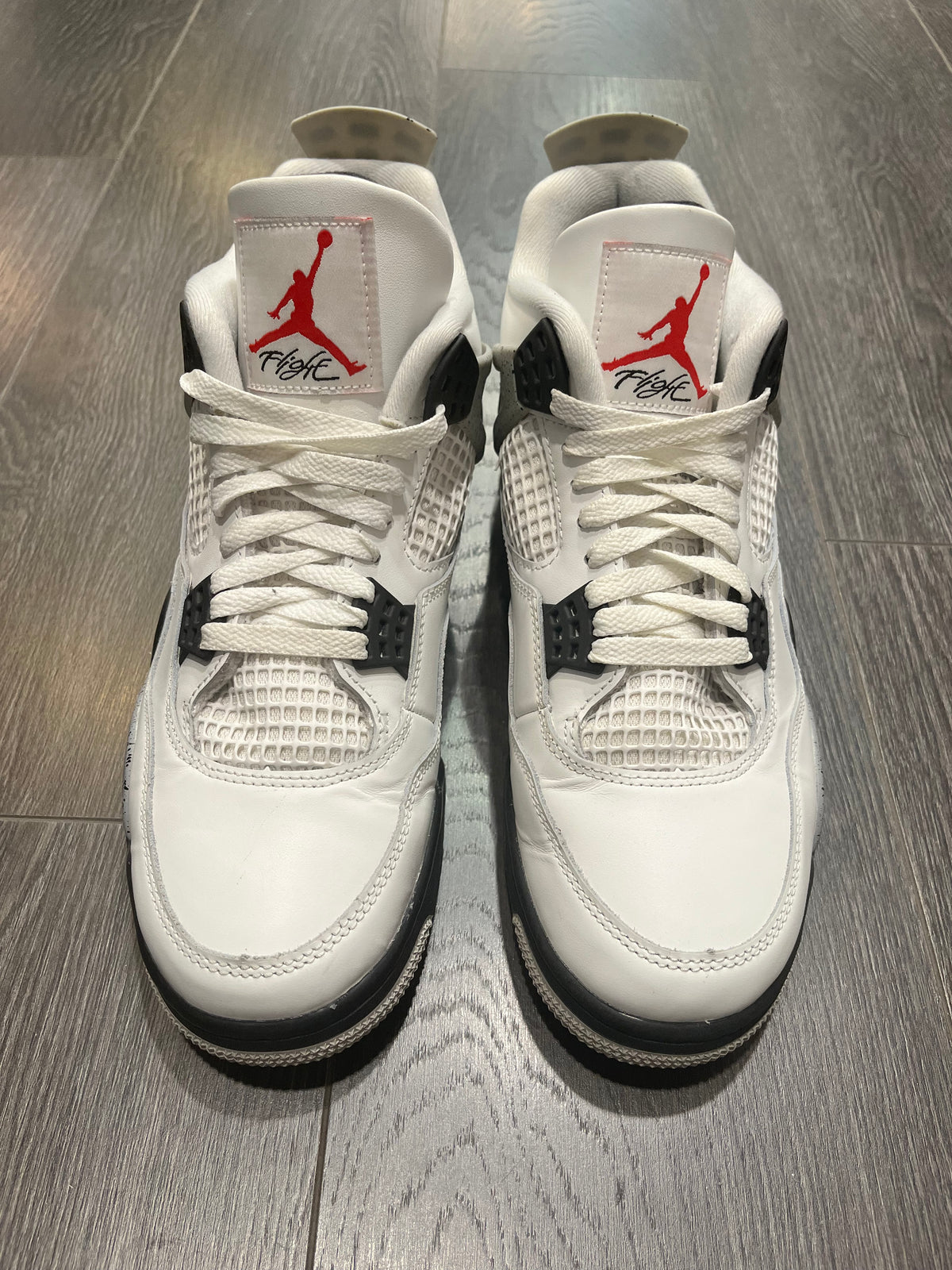 Air Jordan 4 White Cement