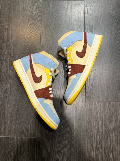 Air Jordan 1 Mid Maison Chateau Rouge