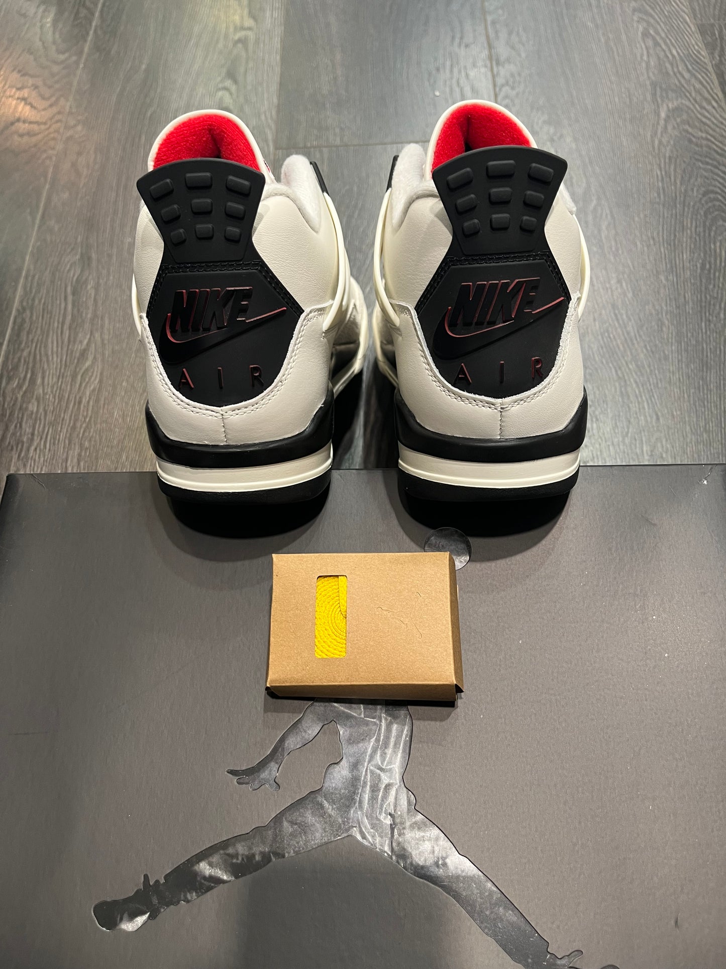 Air Jordan 4 Sail Black Flight Club