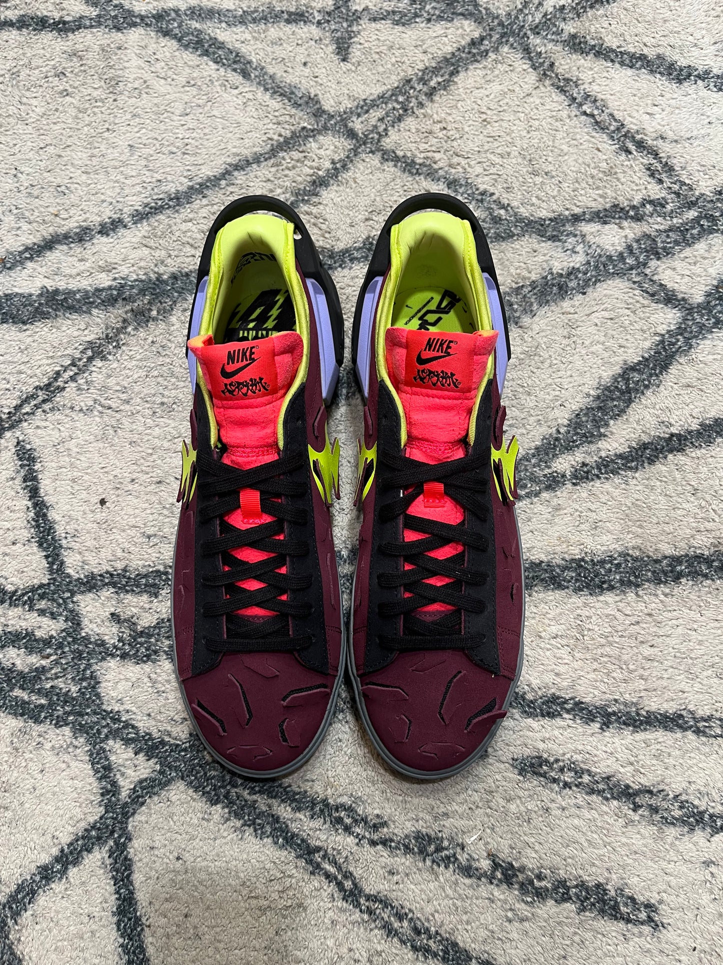 Nike Blazer Acronym Night Maroon