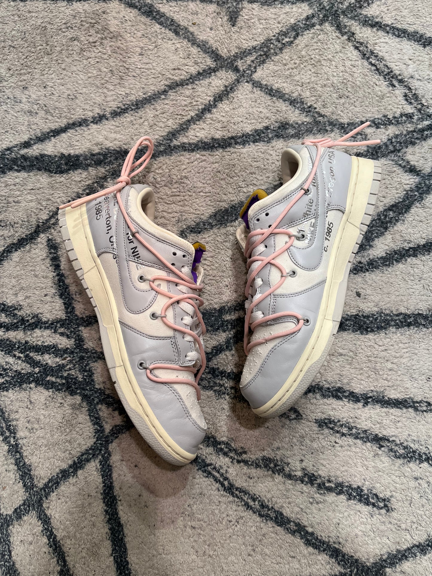 Nike Dunk Off White Lot 24