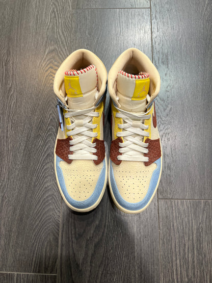 Air Jordan 1 Mid Maison Chateau Rouge