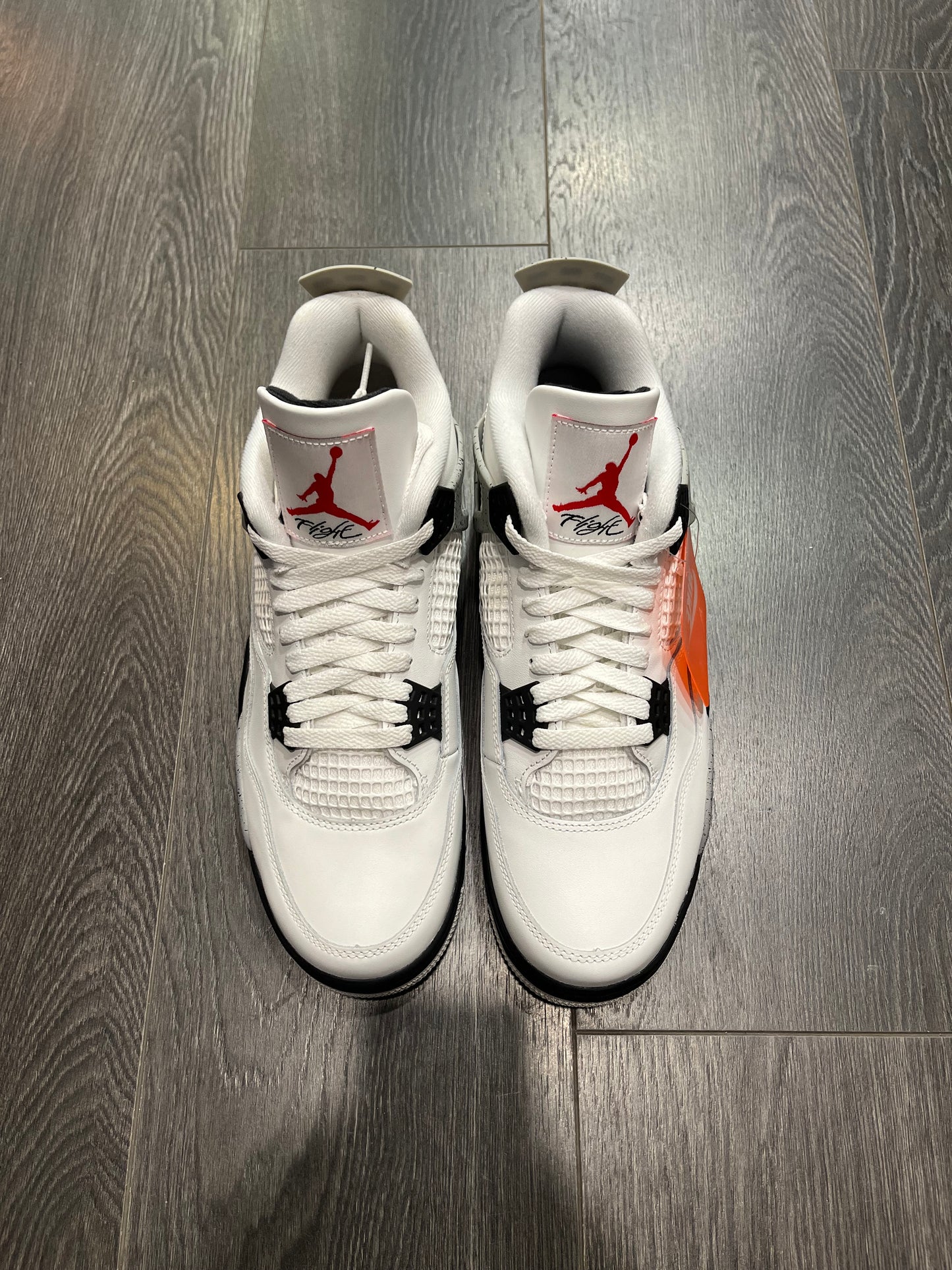 Air Jordan 4 White Cement