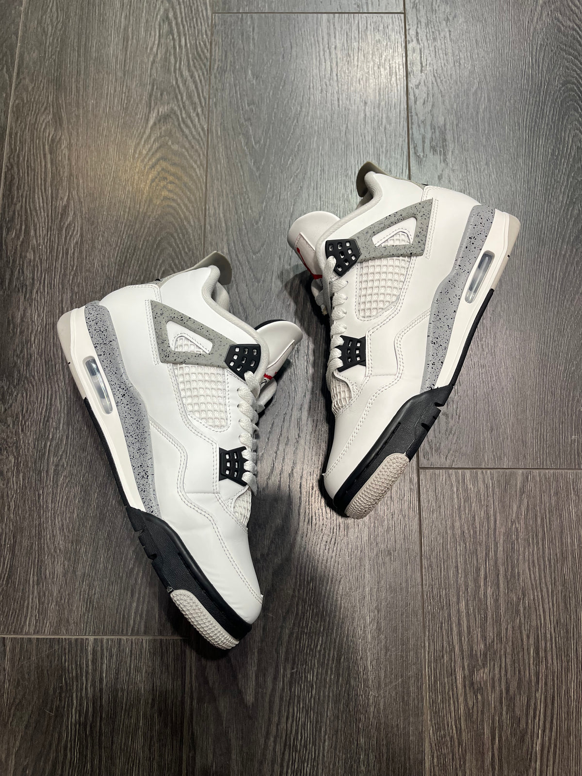 Air Jordan 4 White Cement