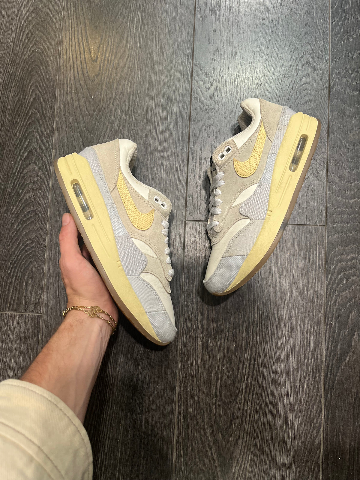 Nike Air Max 1 Crepe Light Bone