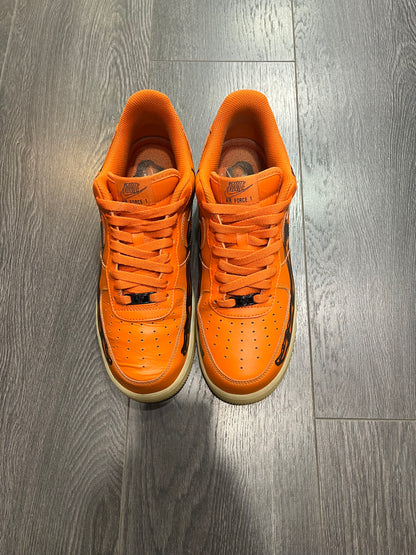 Nike Air Force 1 Skeletons Orange