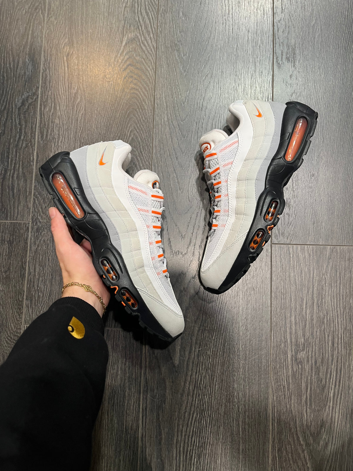 Nike Air Max 95 Wolf Grey Safety Orange
