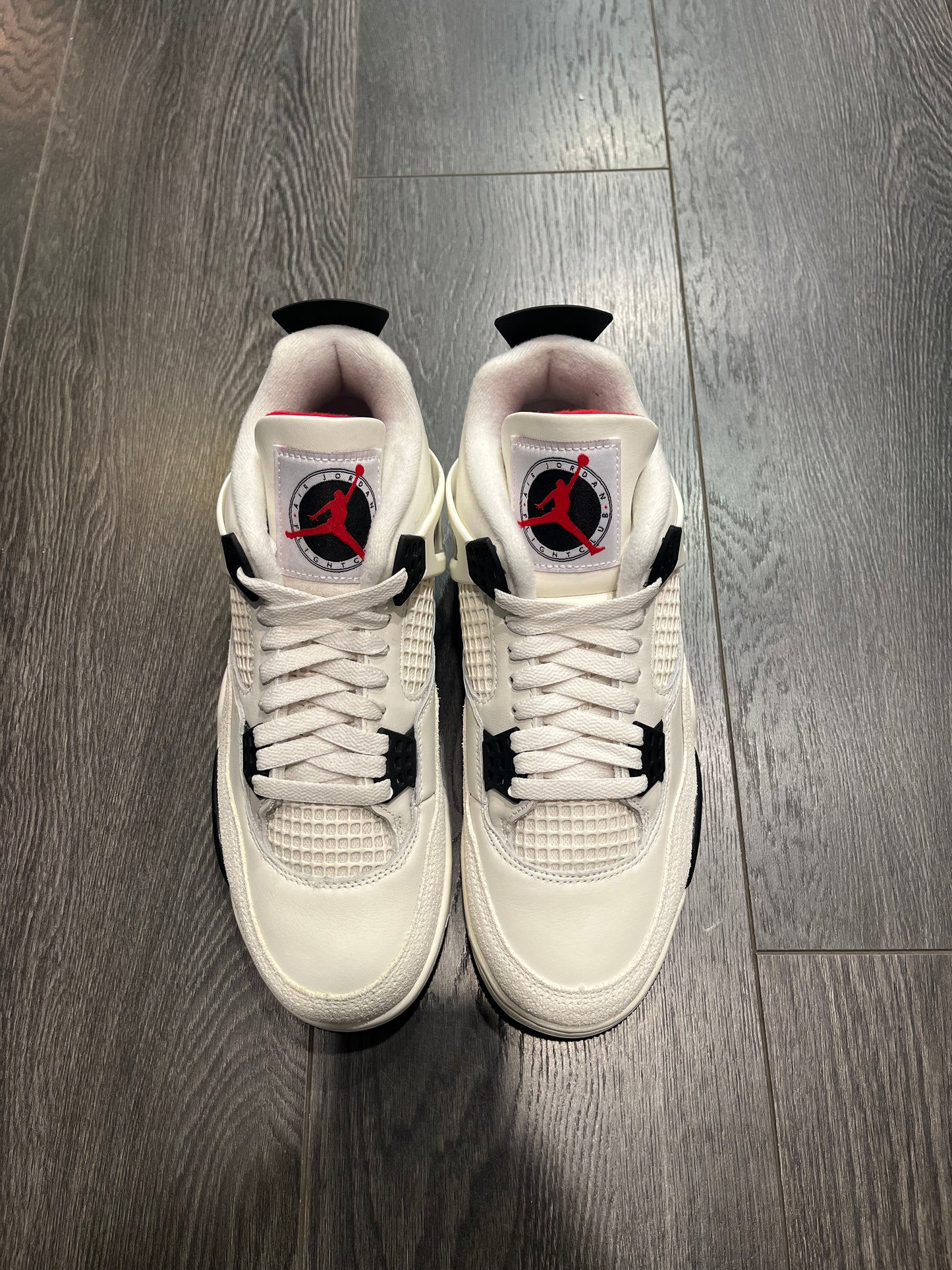 Air Jordan 4 Sail Black Flight Club