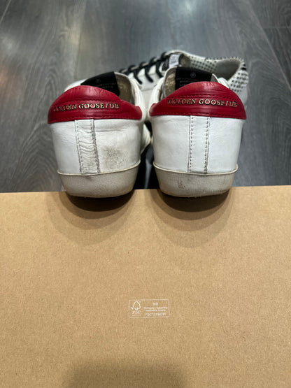 Golden Goose Superstar White Red
