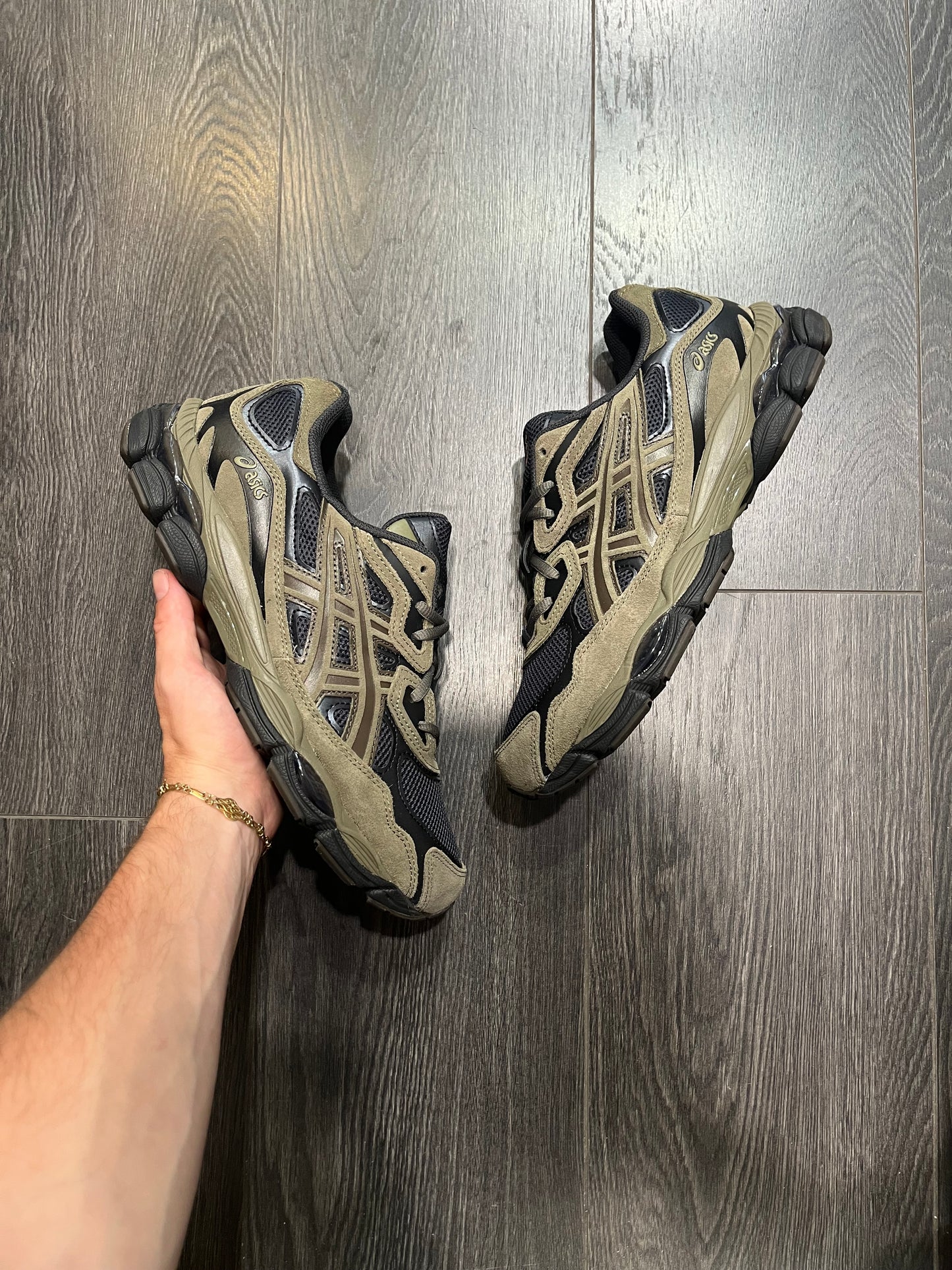 Asics Gel NYC Black Kaki