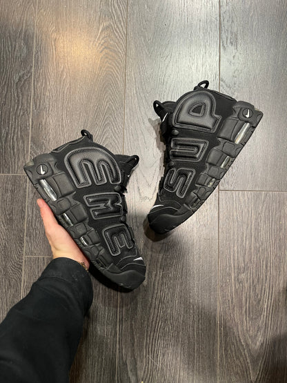 Nike Uptempo Supreme Black