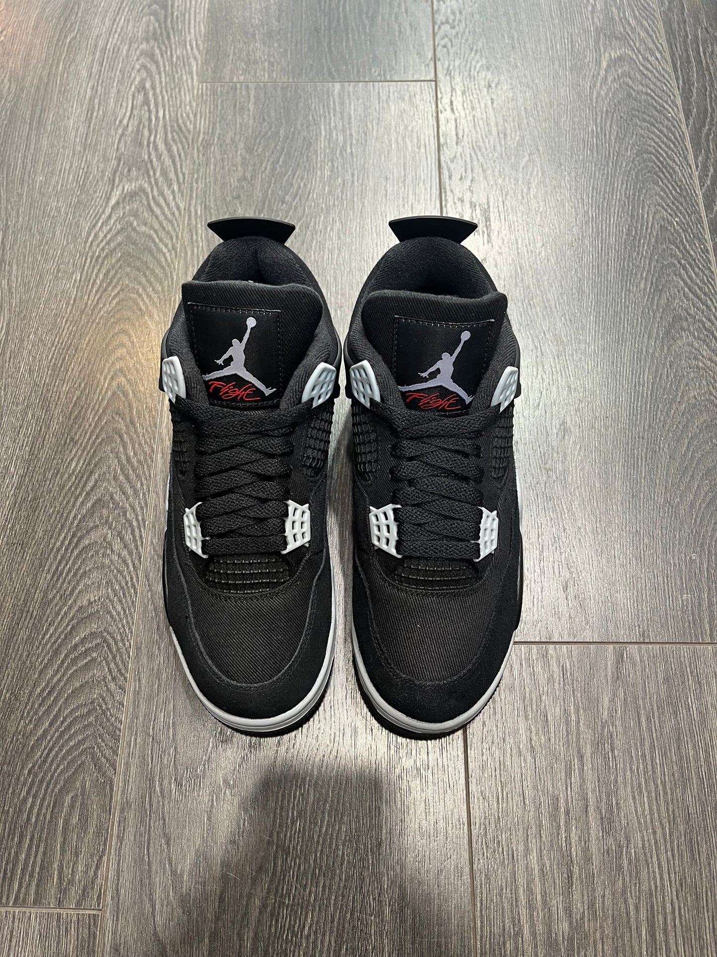 Air Jordan 4 Black Canvas