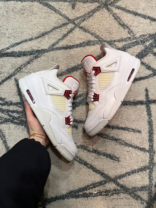 Air Jordan 4 Metallic Red