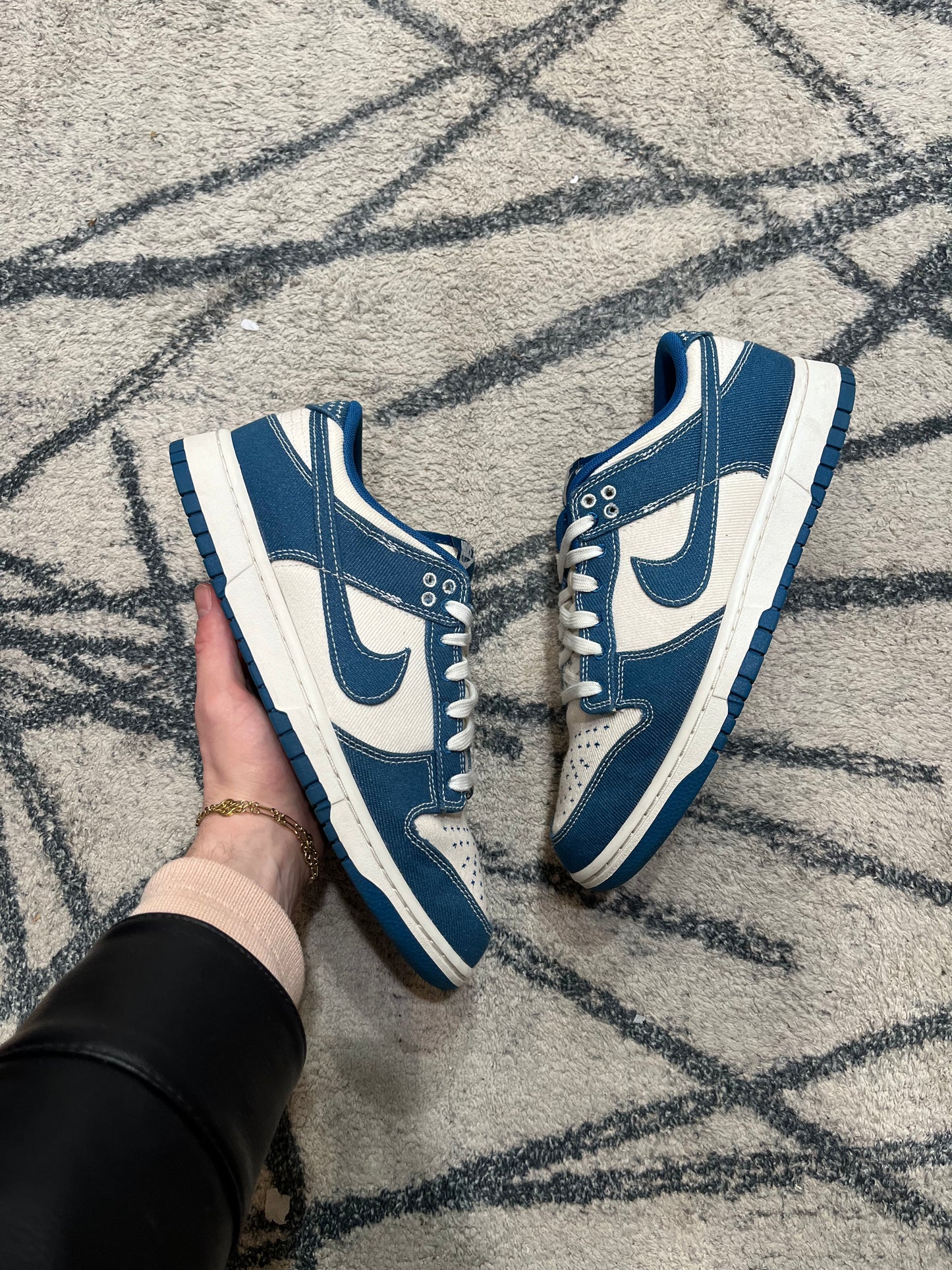 Nike Dunk Low Sashiko Denim