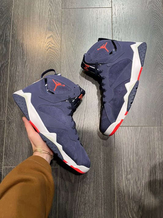 Air Jordan 7 Quai 54 Indigo Crimson