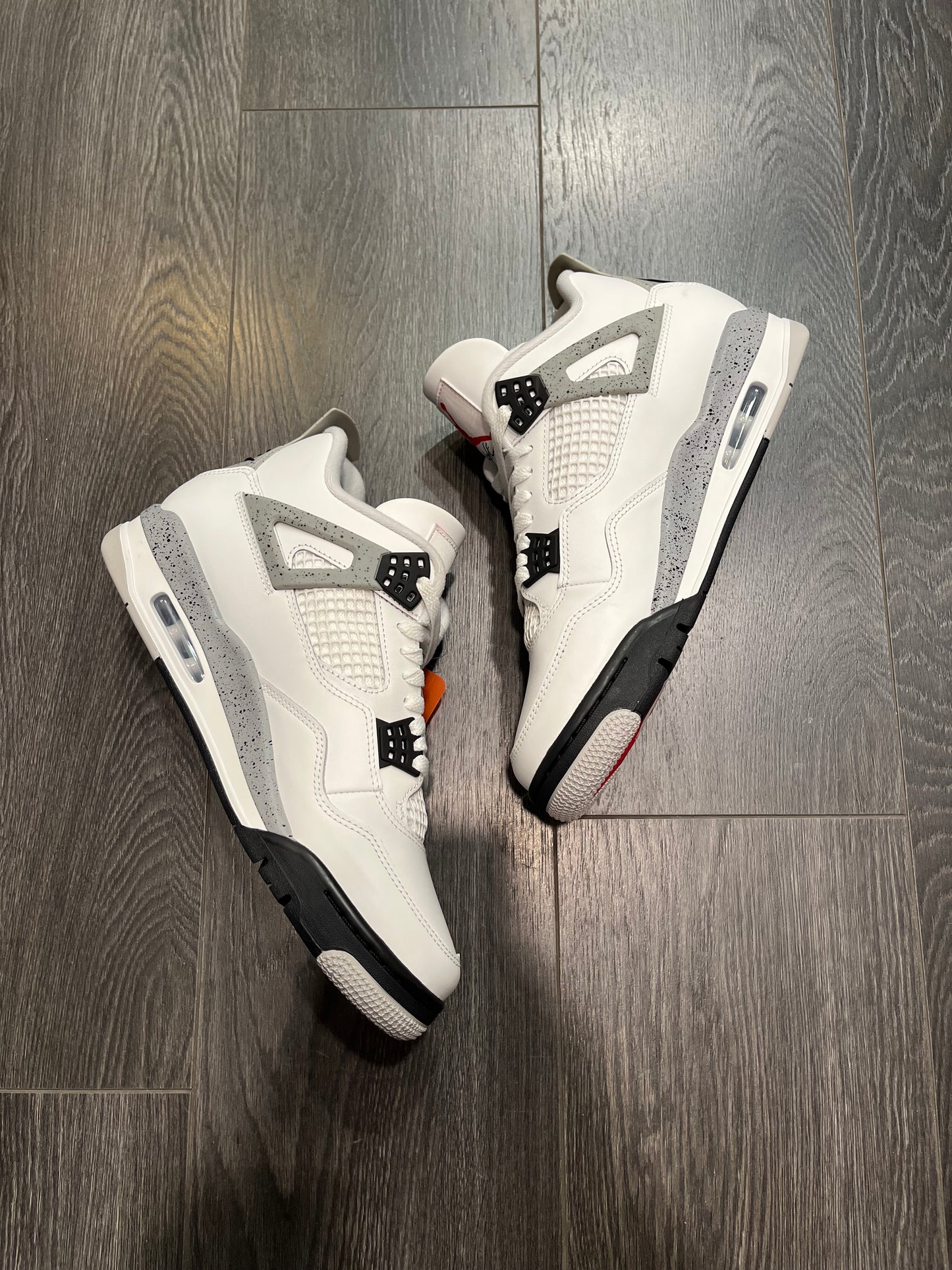 Air Jordan 4 White Cement