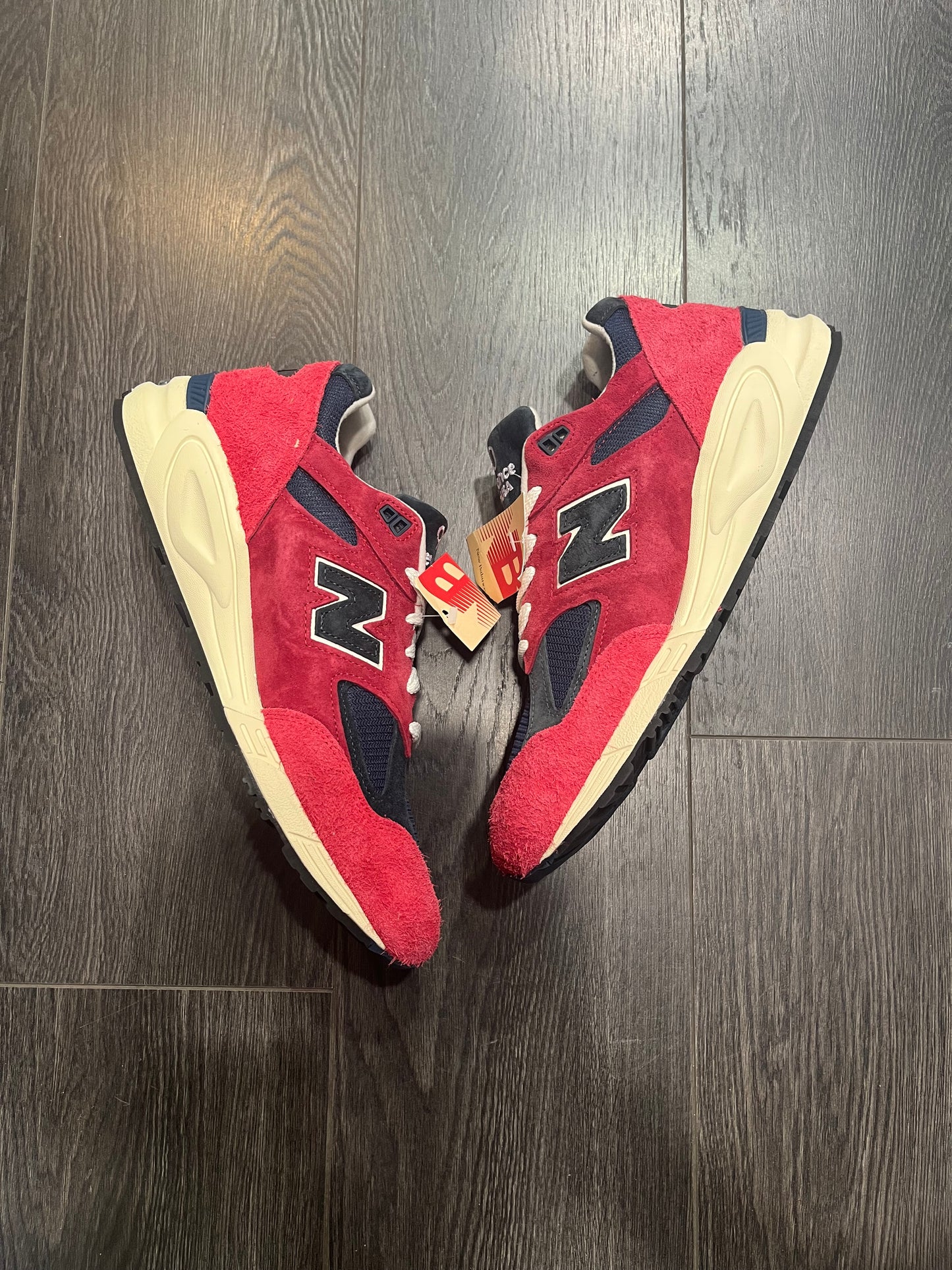 New Balance 990 Abzorb Red