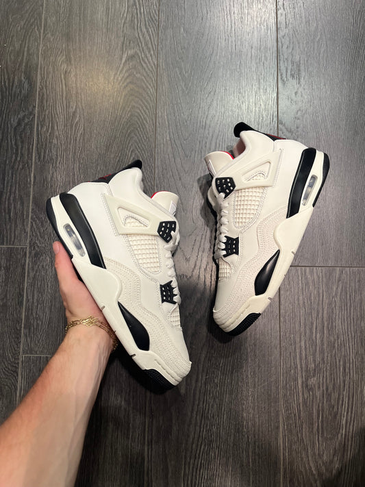 Air Jordan 4 Sail Black Flight Club