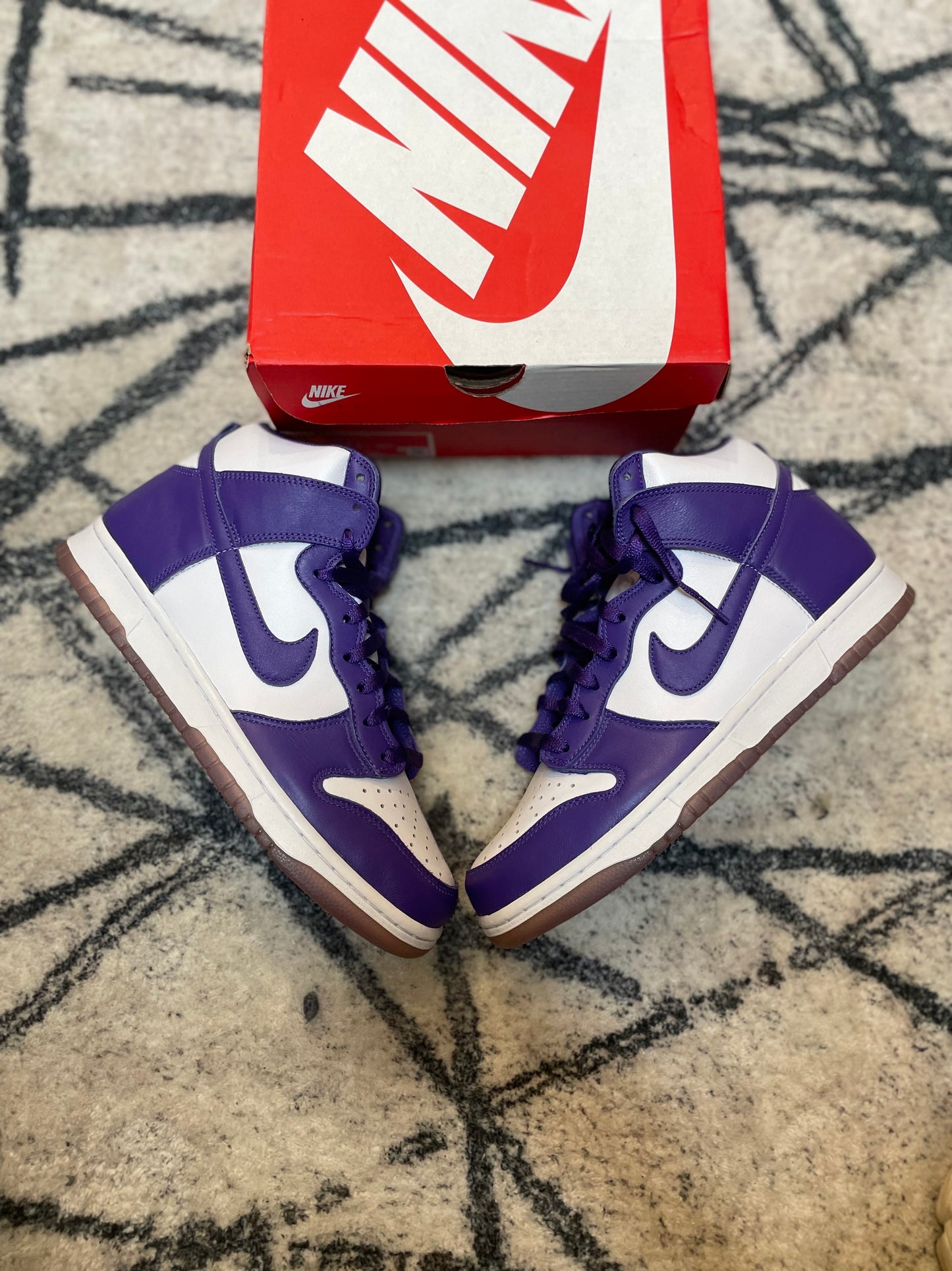 Nike Dunk High Varsity Purple
