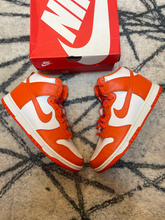 Nike Dunk High Orange Blaze