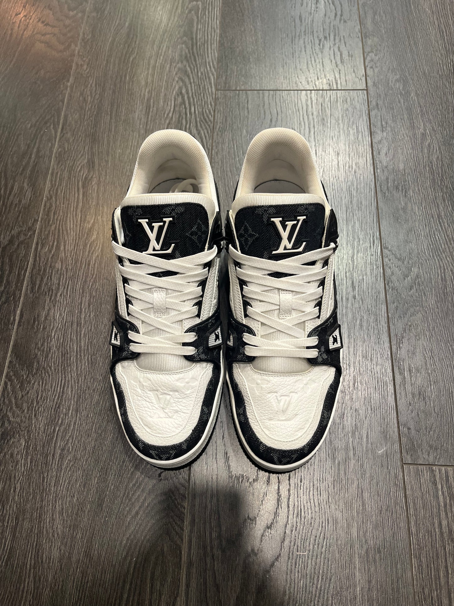 Louis Vuitton Trainer Black Denim