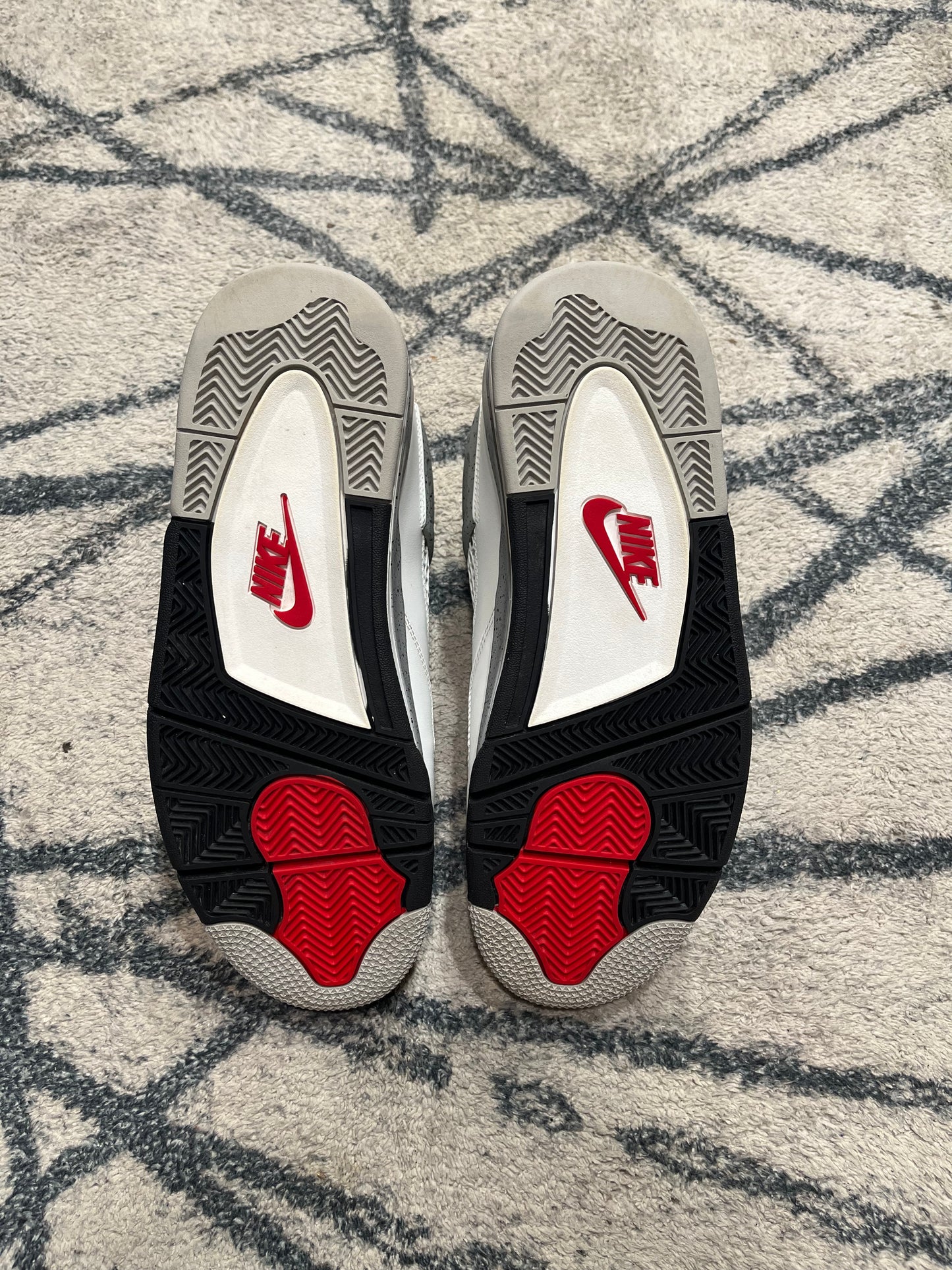 Air Jordan 4 White Cement