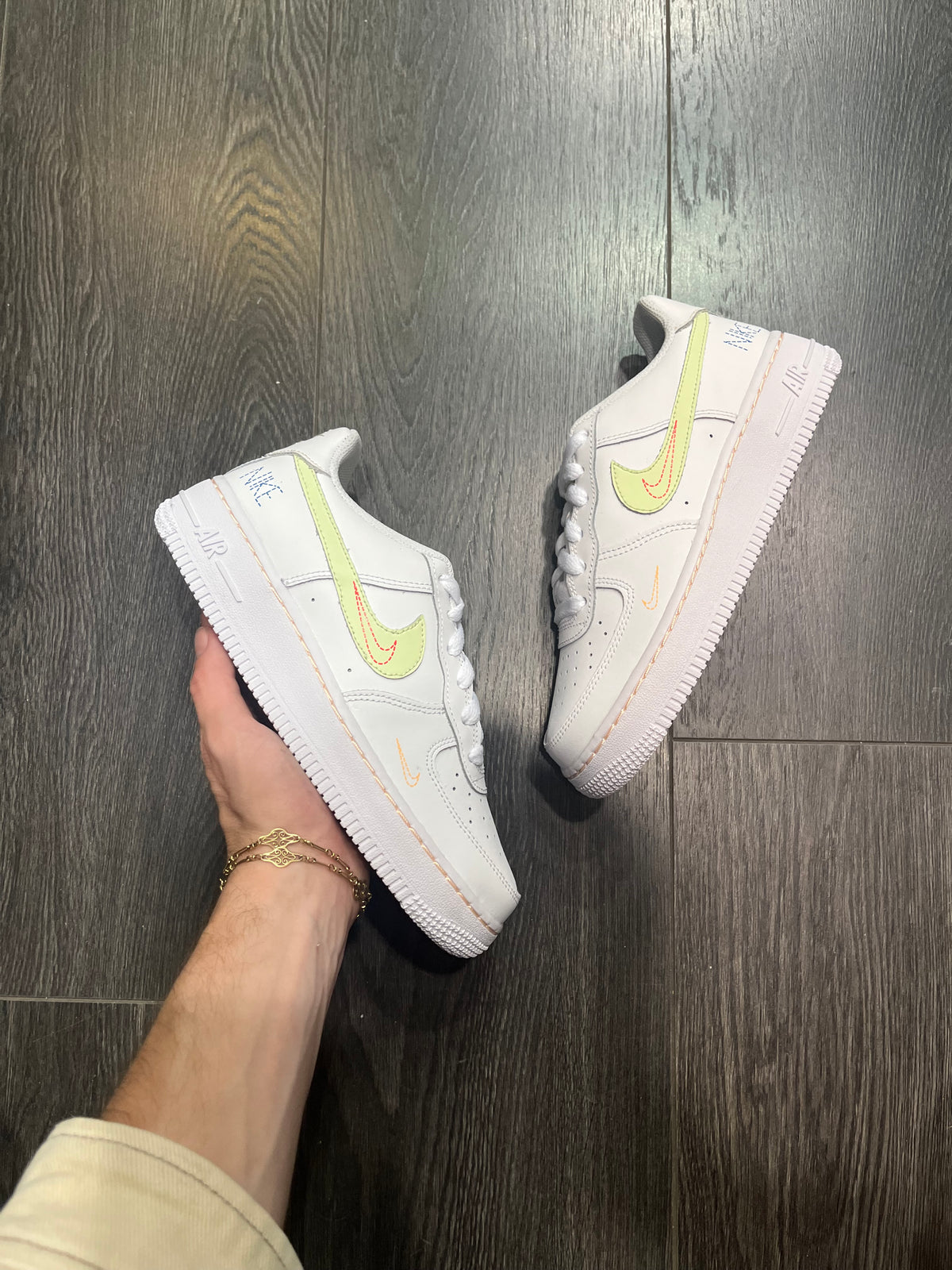 Nike Air Force 1 Bright Multi Swoosh