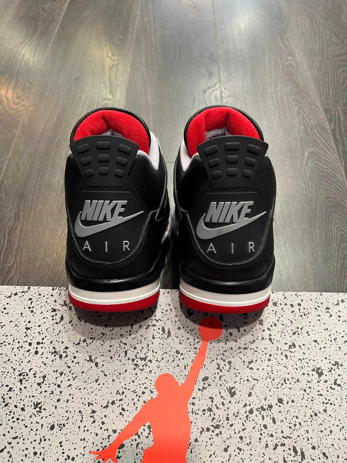 Air Jordan 4 Black Fire Red