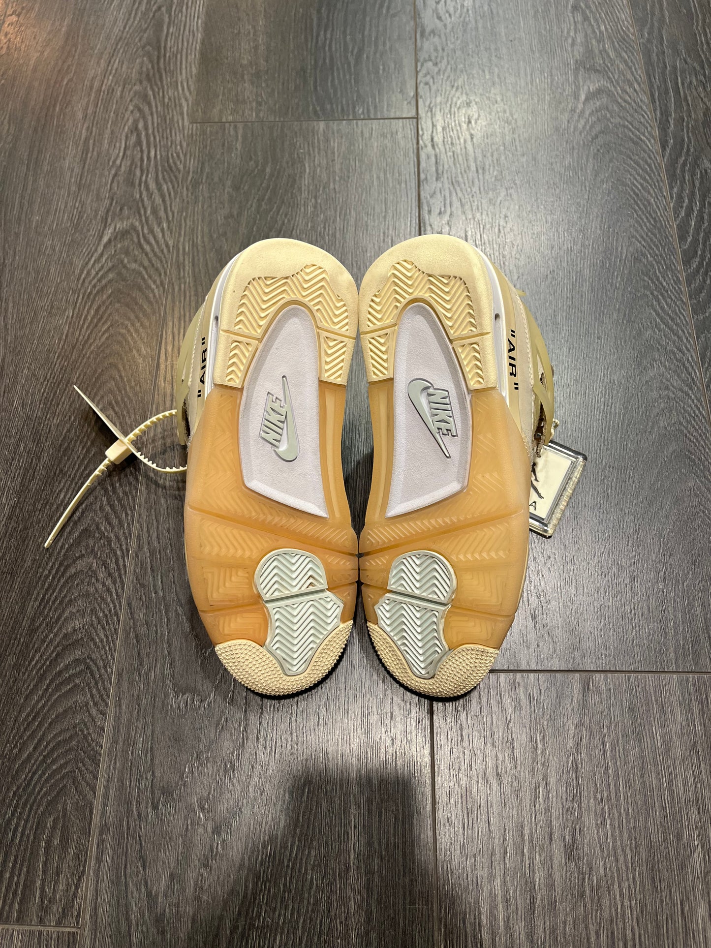 Air Jordan 4 Off White Sail