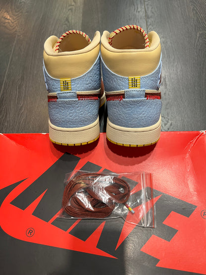 Air Jordan 1 Mid Maison Chateau Rouge