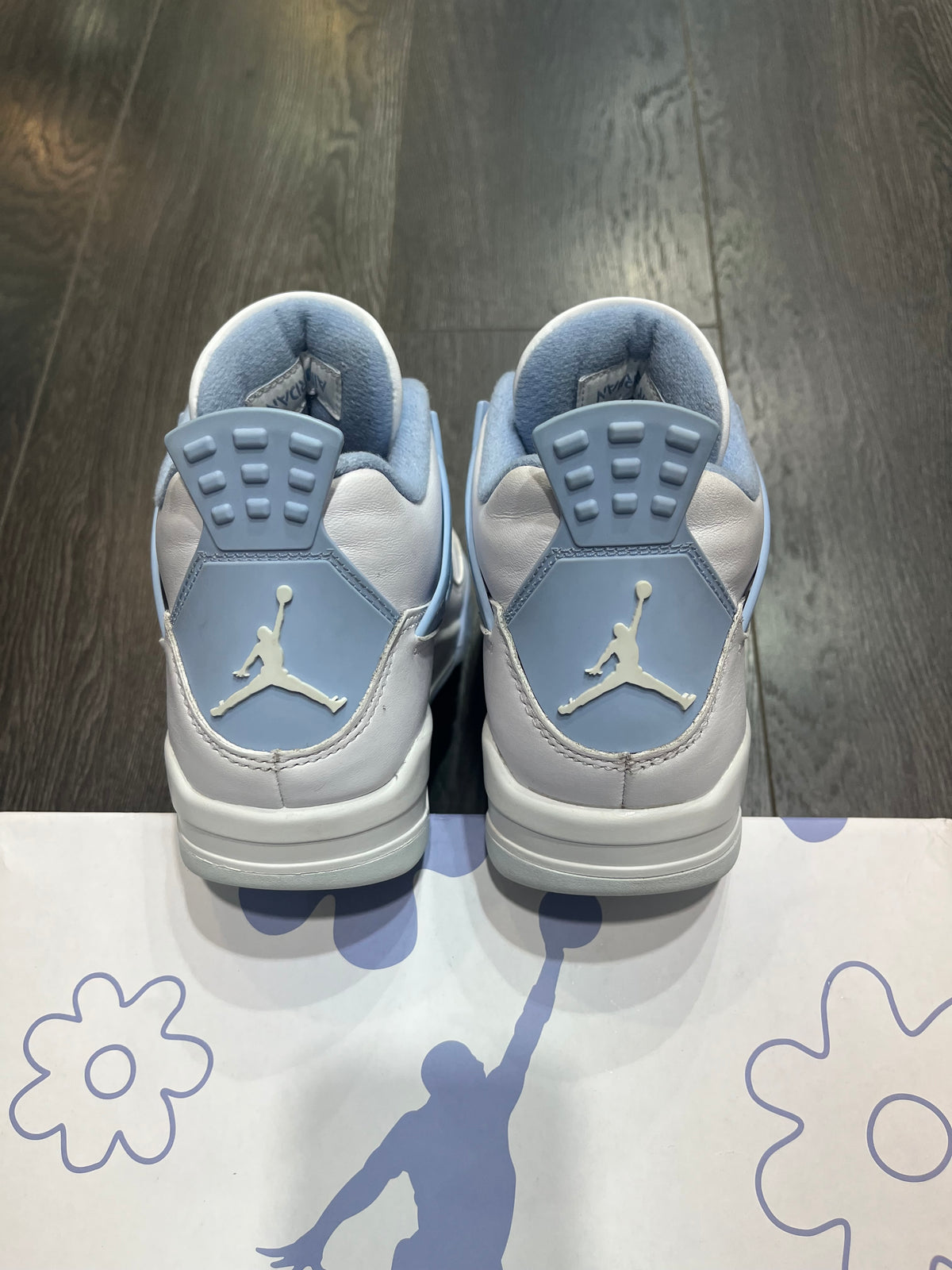 Nike Air Jordan 4 Aluminium Blue