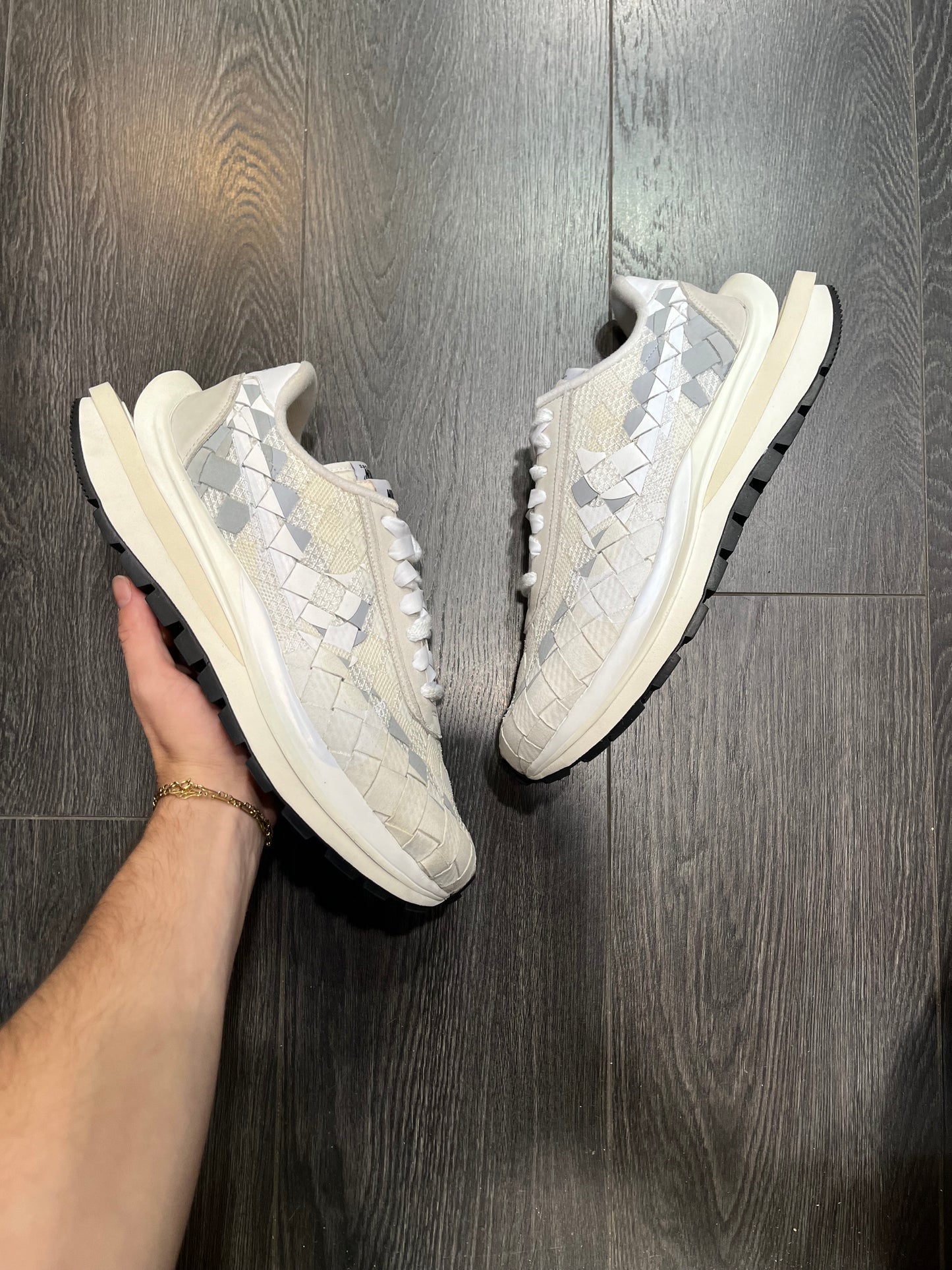 Nike Sacai Jean-Paul Gauthier White Grey
