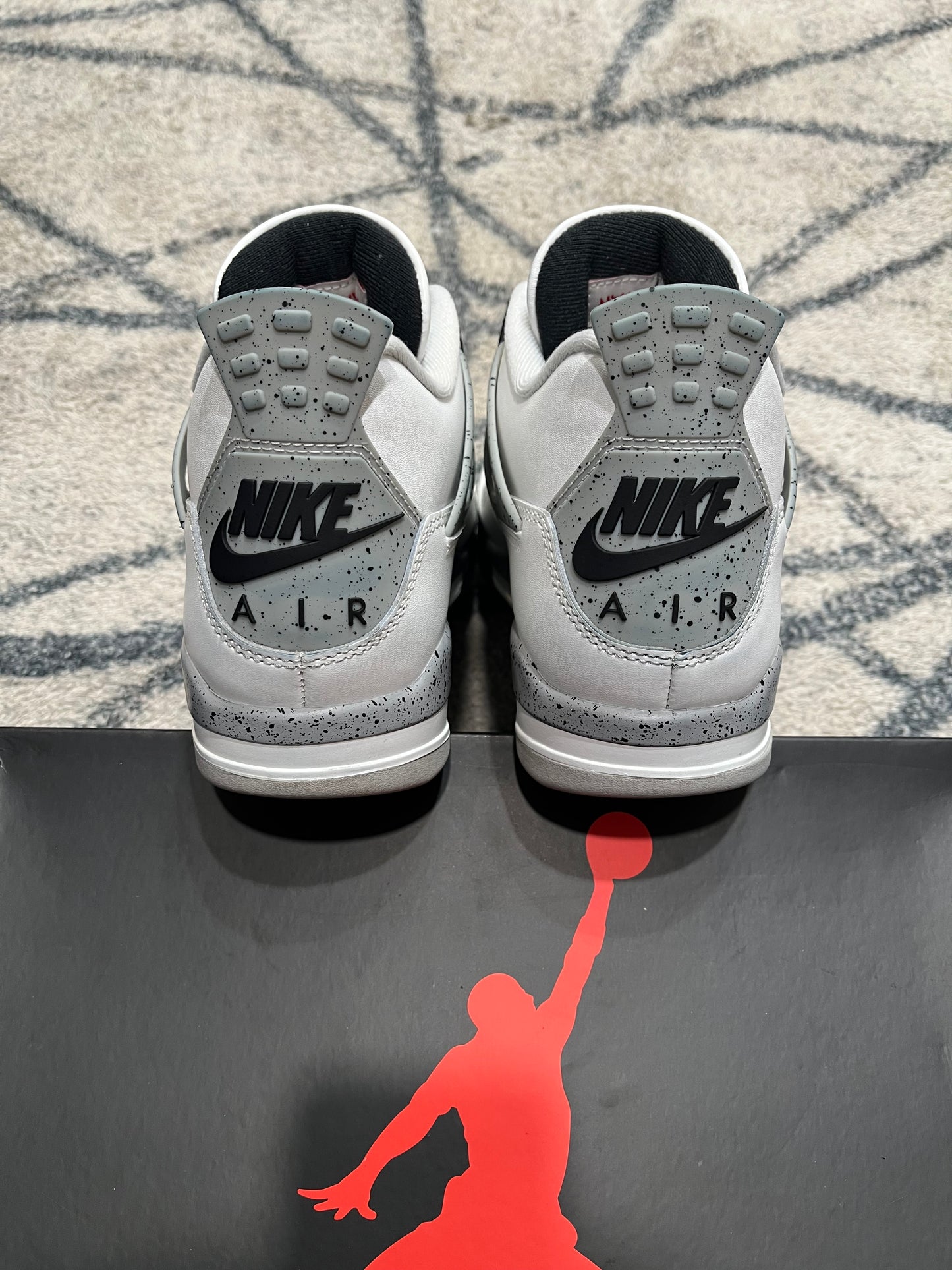 Air Jordan 4 White Cement