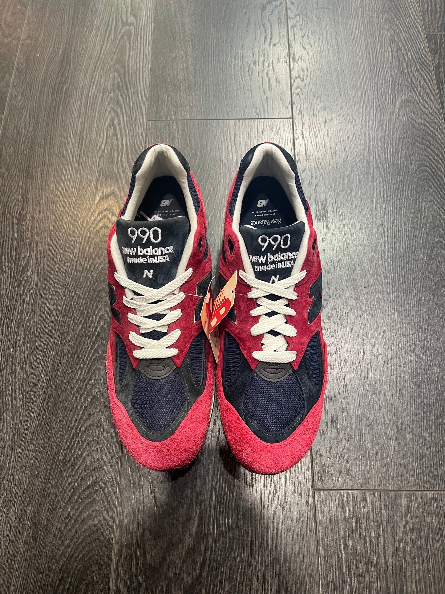 New Balance 990 Abzorb Red