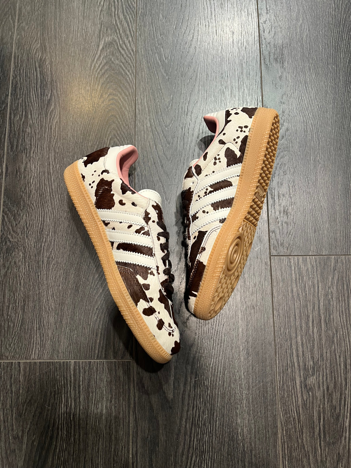 Adidas Samba Cow Print
