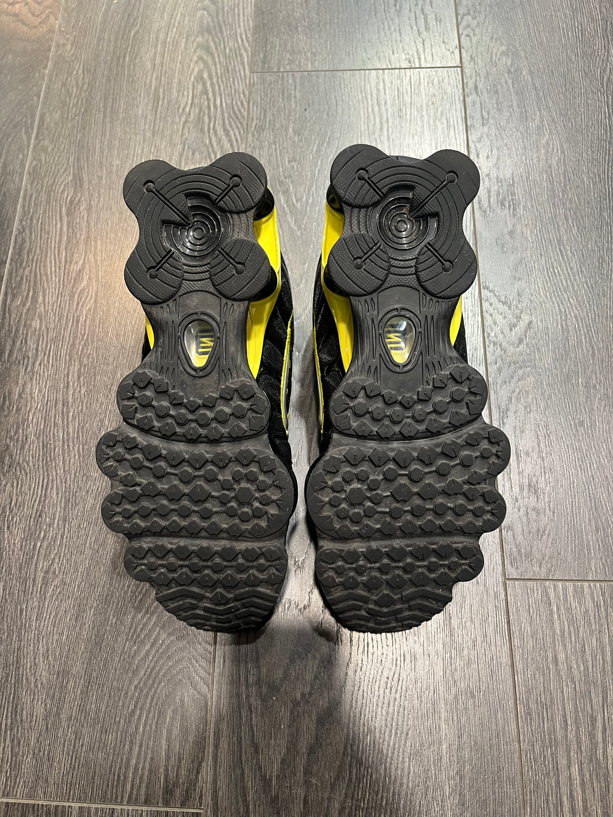 Nike Shox TL Black Silver Yellow