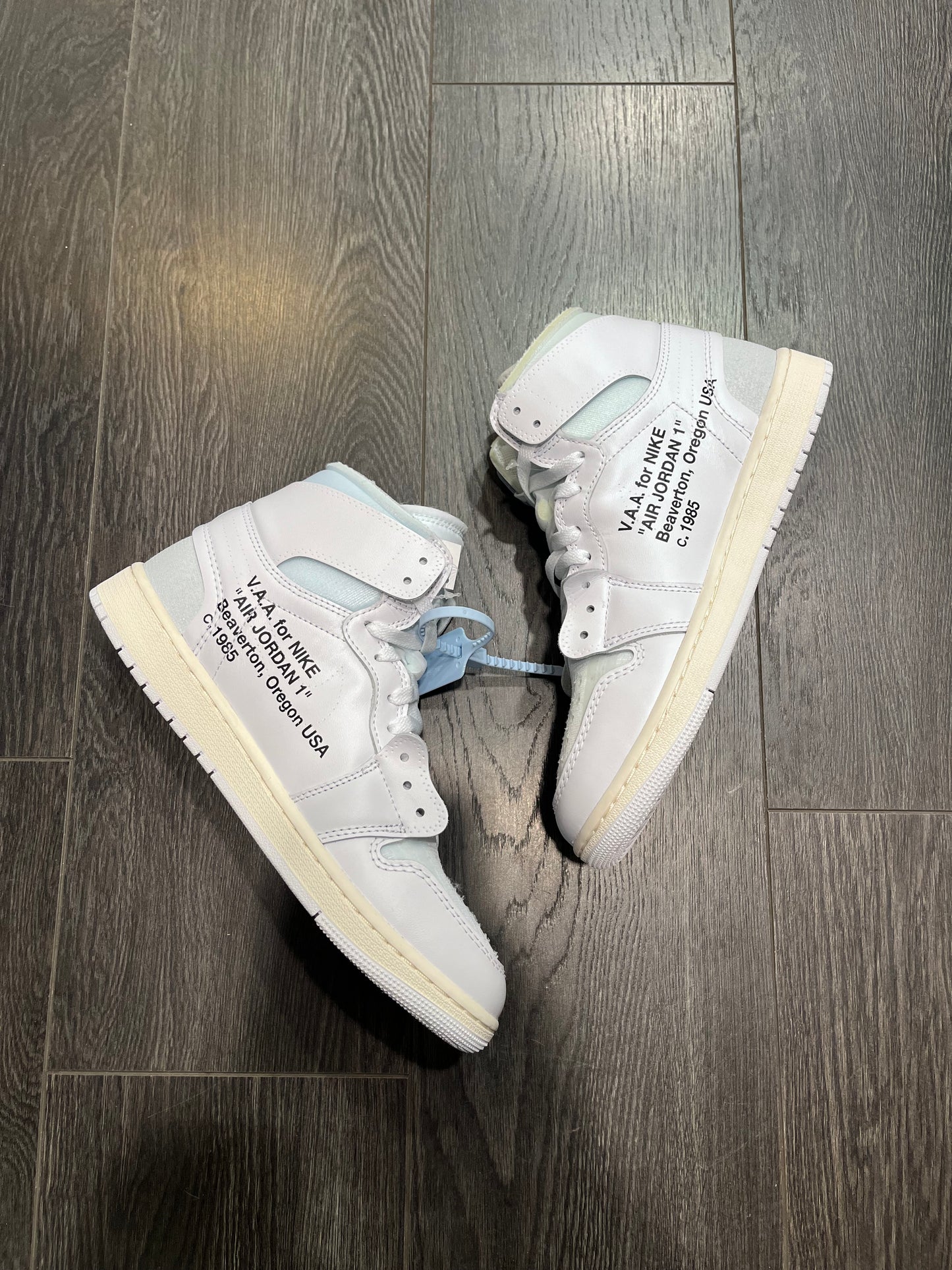 Air Jordan 1 Off White Alaska VAA