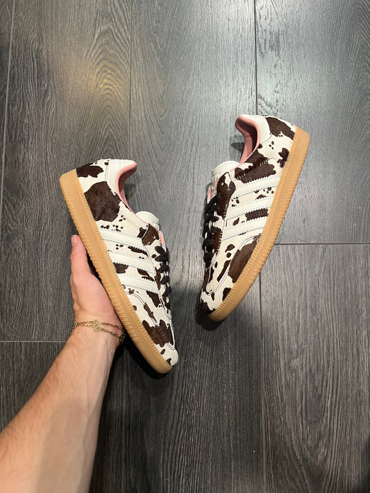 Adidas Samba Cow Print
