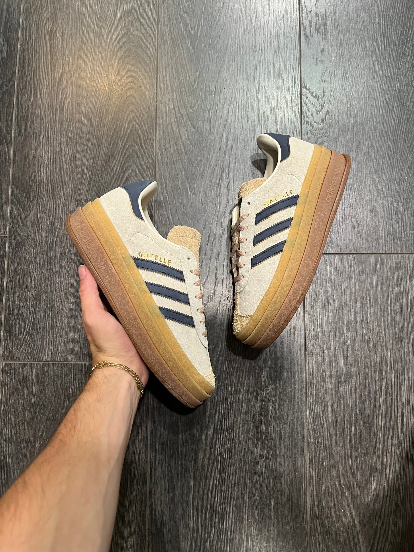 Adidas Gazelle Bold Creme White