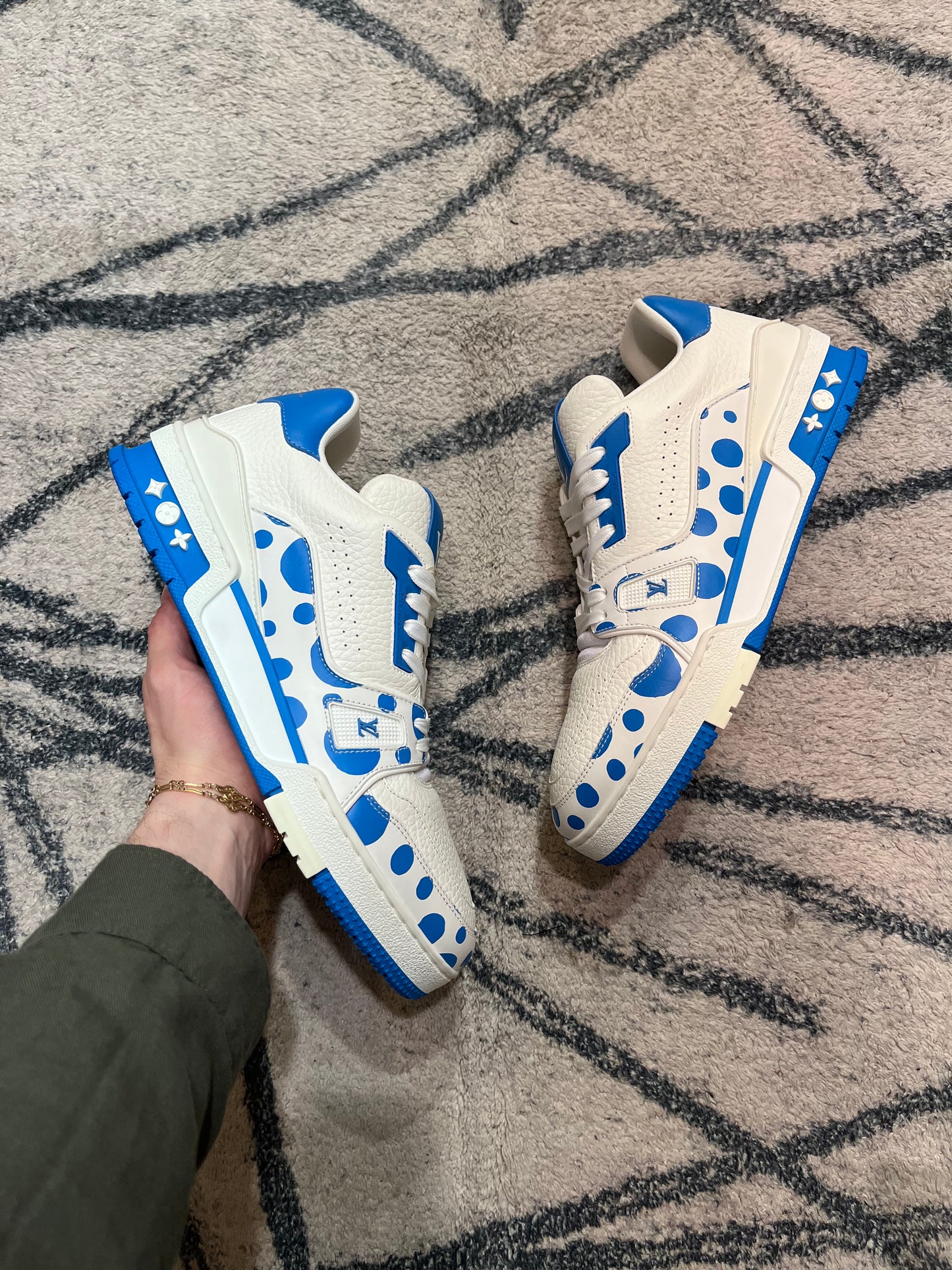Louis Vuitton Yayoi Kusuma Trainer Blue