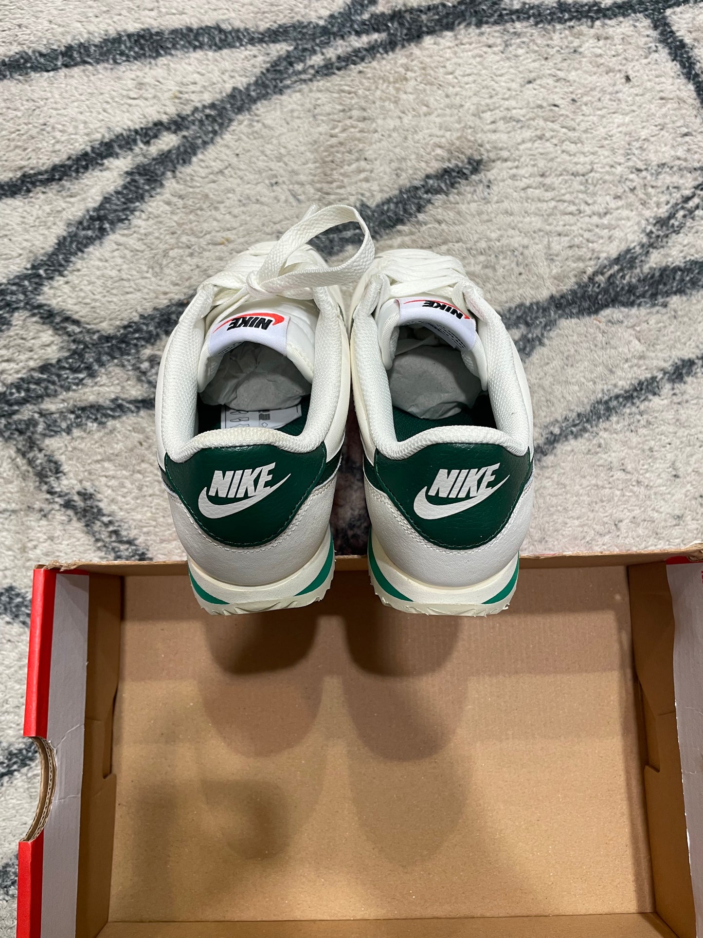 Nike Cortez White Green