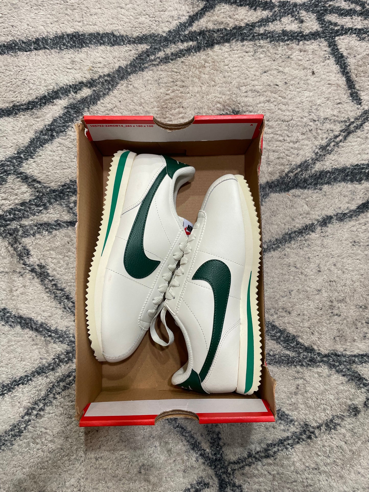 Nike Cortez White Green