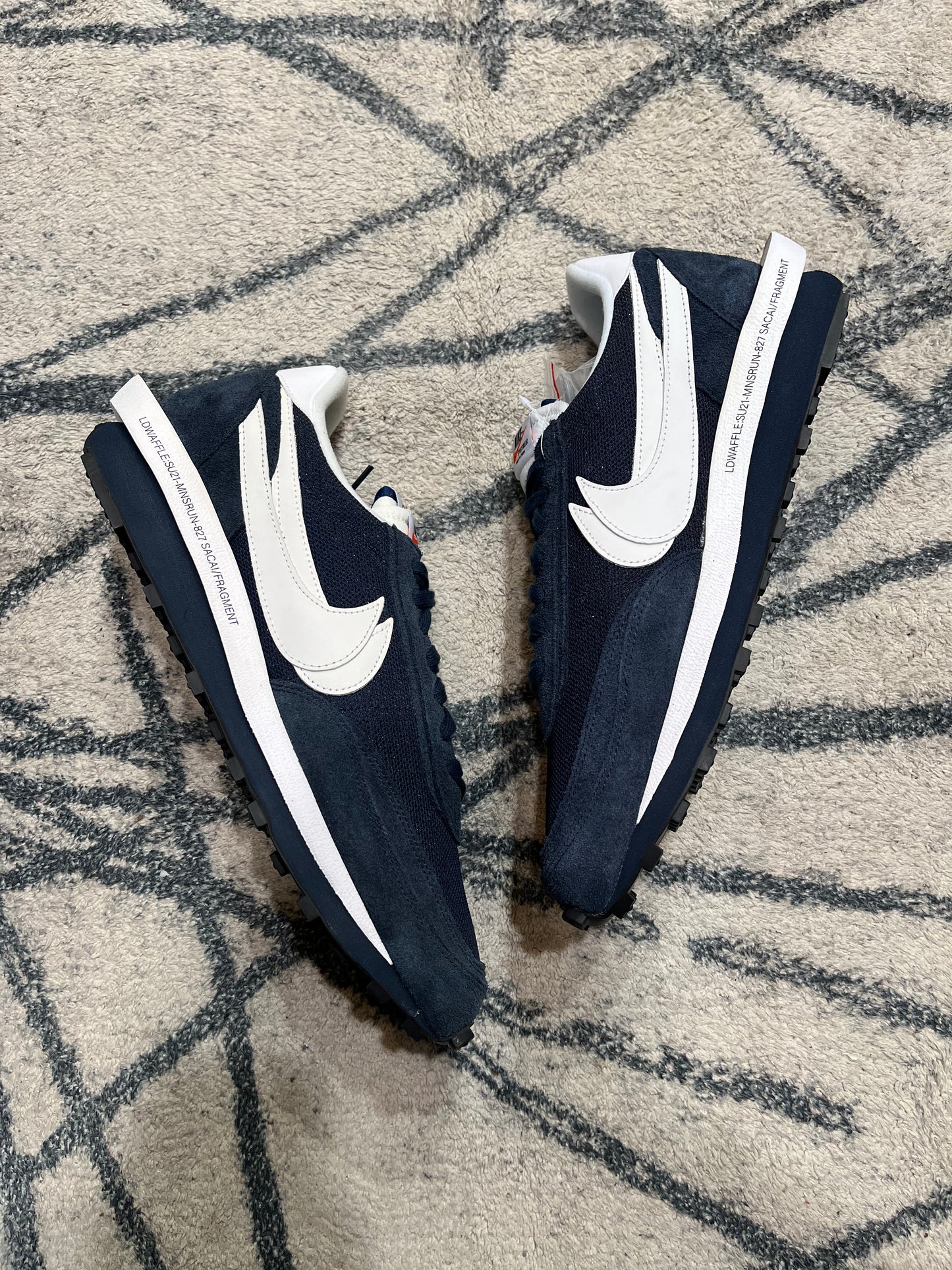Nike Sacai LD Waffle Fragment Blue Void