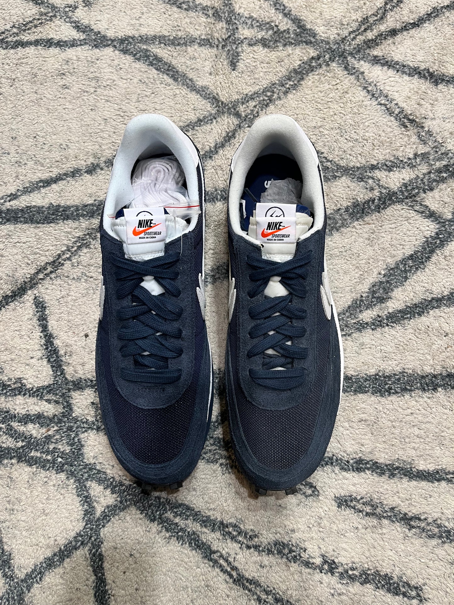 Nike Sacai LD Waffle Fragment Blue Void