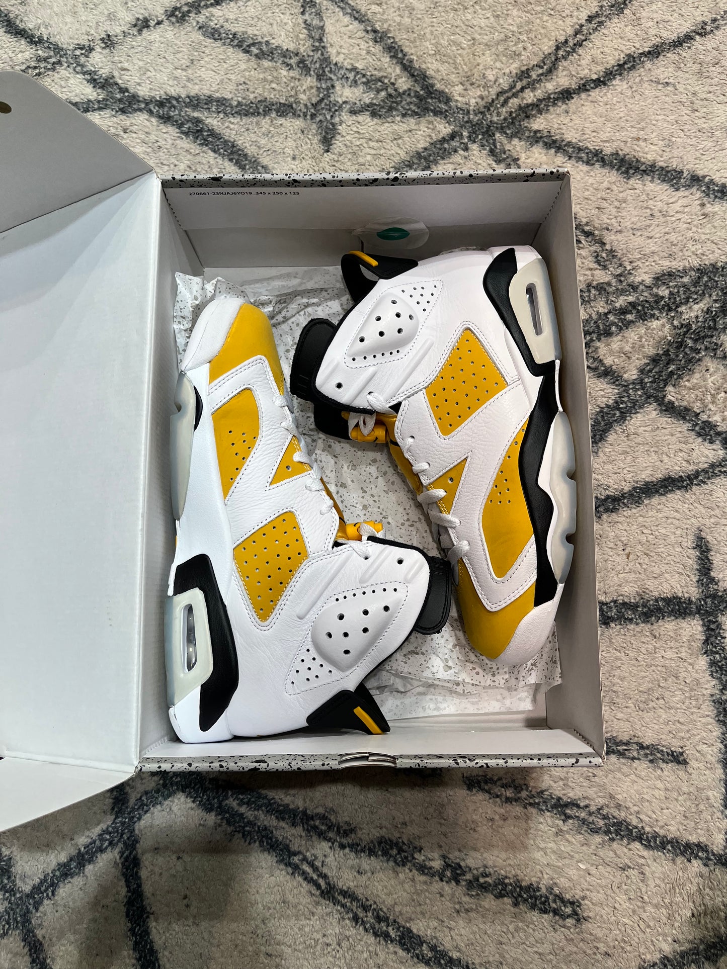 Air Jordan 6 Yellow Ochre
