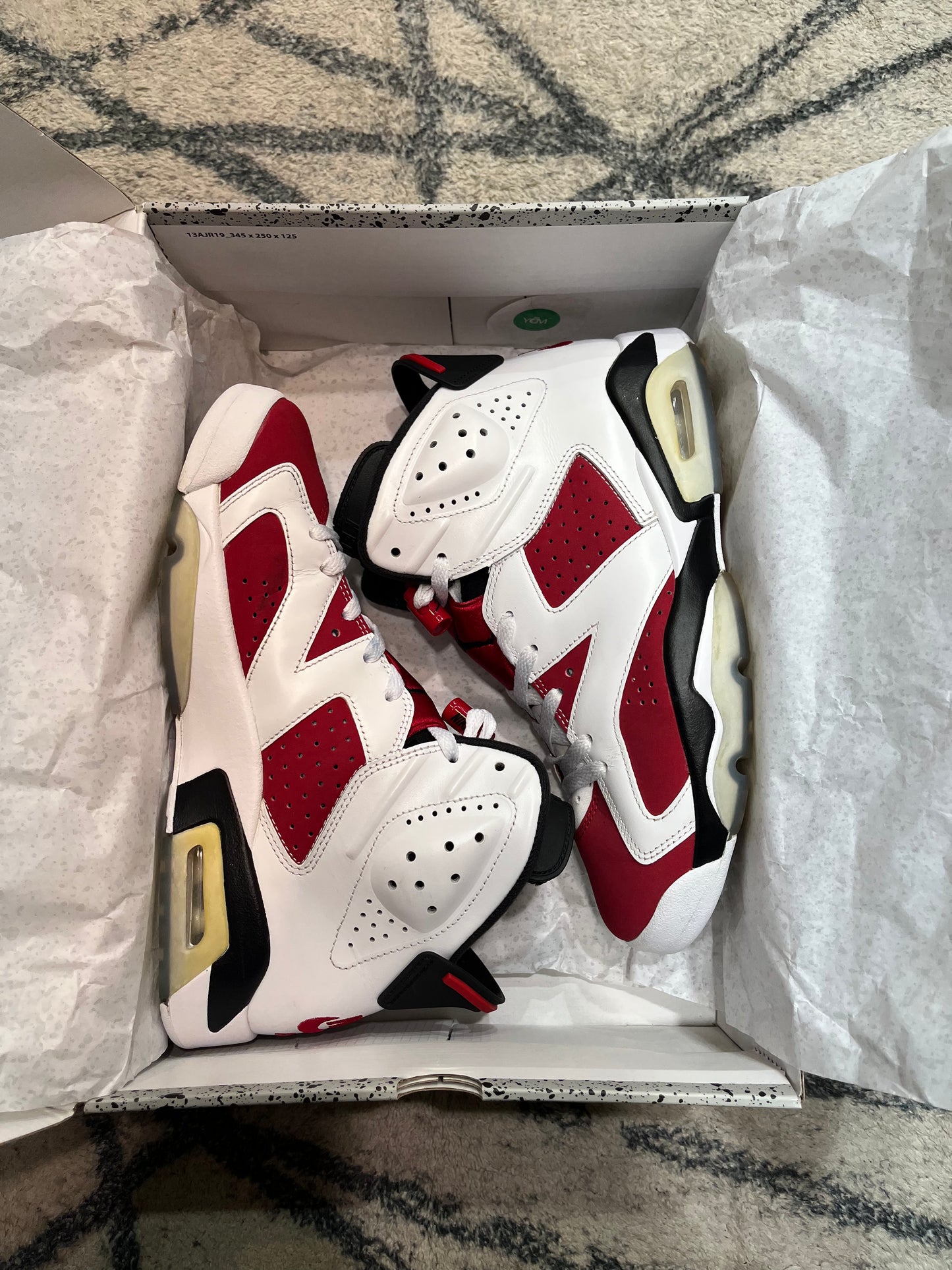 Air Jordan 6 Carmine Red