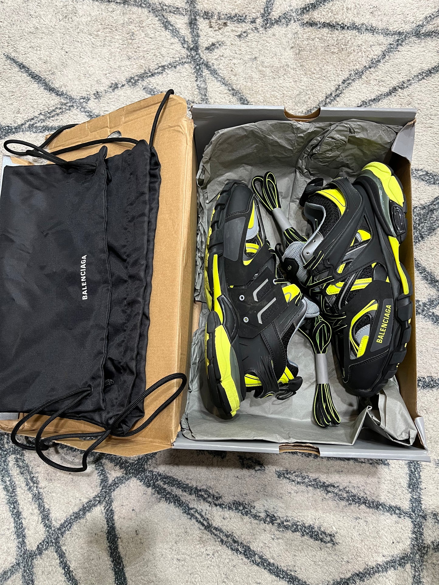 Balenciaga Track Neon